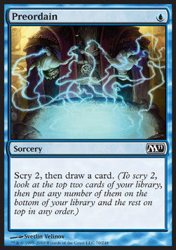 Preordain⁣ - Magic 2011⁣ (Common)⁣ [70]