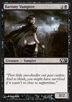 Barony Vampire⁣ - Magic 2011⁣ (Common)⁣ [82]