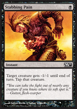 Stabbing Pain⁣ - Magic 2011⁣ (Common)⁣ [118]