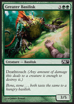 Greater Basilisk⁣ - Magic 2011⁣ (Common)⁣ [180]