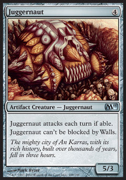 Juggernaut⁣ - Magic 2011⁣ (Uncommon)⁣ [209]