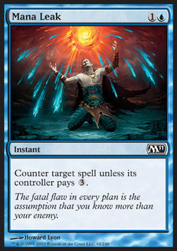 Mana Leak⁣ - Magic 2011⁣ (Common)⁣ [62]