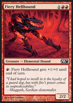 Fiery Hellhound⁣ - Magic 2011⁣ (Common)⁣ [136]