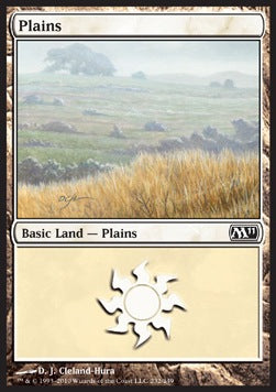 Plains (V.3)⁣ - Magic 2011⁣ (Land)⁣ [232]