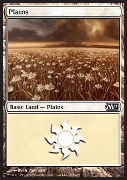Plains (V.4)⁣ - Magic 2011⁣ (Land)⁣ [233]