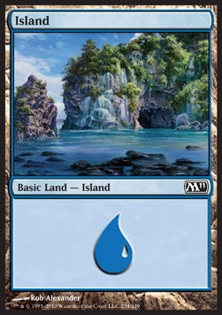 Island (V.1)⁣ - Magic 2011⁣ (Land)⁣ [234]