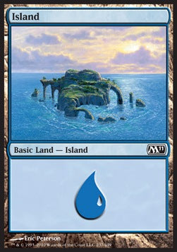 Island (V.4)⁣ - Magic 2011⁣ (Land)⁣ [237]