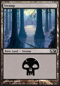 Swamp (V.2)⁣ - Magic 2011⁣ (Land)⁣ [239]