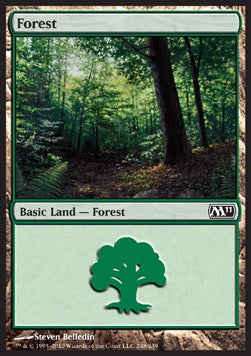 Forest (V.3)⁣ - Magic 2011⁣ (Land)⁣ [248]
