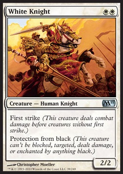 White Knight⁣ - Magic 2011⁣ (Uncommon)⁣ [39]
