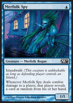 Merfolk Spy⁣ - Magic 2011⁣ (Common)⁣ [66]