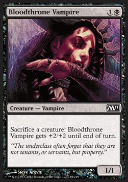 Bloodthrone Vampire⁣ - Magic 2011⁣ (Common)⁣ [85]