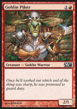 Goblin Piker⁣ - Magic 2011⁣ (Common)⁣ [142]