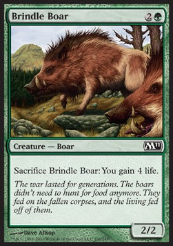 Brindle Boar⁣ - Magic 2011⁣ (Common)⁣ [166]