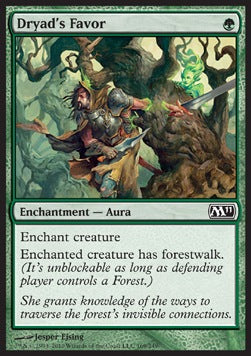 Dryad's Favor⁣ - Magic 2011⁣ (Common)⁣ [169]