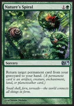 Nature's Spiral⁣ - Magic 2011⁣ (Uncommon)⁣ [187]