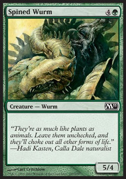 Spined Wurm⁣ - Magic 2011⁣ (Common)⁣ [197]