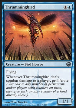 Thrummingbird⁣ - Scars of Mirrodin⁣ (Uncommon)⁣ [47]