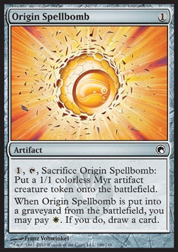 Origin Spellbomb⁣ - Scars of Mirrodin⁣ (Common)⁣ [189]