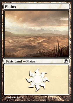 Plains (V.3)⁣ - Scars of Mirrodin⁣ (Land)⁣ [232]