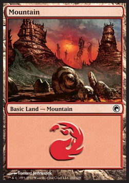 Mountain (V.1)⁣ - Scars of Mirrodin⁣ (Land)⁣ [242]