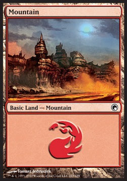 Mountain (V.2)⁣ - Scars of Mirrodin⁣ (Land)⁣ [243]