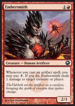 Embersmith⁣ - Scars of Mirrodin⁣ (Uncommon)⁣ [87]