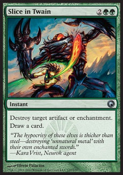 Slice in Twain⁣ - Scars of Mirrodin⁣ (Uncommon)⁣ [127]