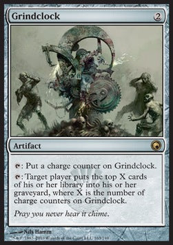 Grindclock⁣ - Scars of Mirrodin⁣ (Rare)⁣ [163]