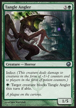 Tangle Angler⁣ - Scars of Mirrodin⁣ (Uncommon)⁣ [128]