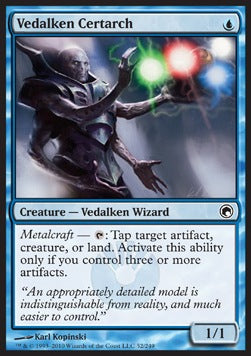 Vedalken Certarch⁣ - Scars of Mirrodin⁣ (Common)⁣ [52]