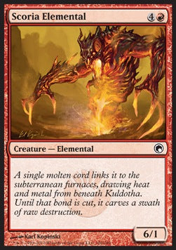 Scoria Elemental⁣ - Scars of Mirrodin⁣ (Common)⁣ [102]