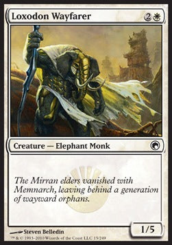 Loxodon Wayfarer⁣ - Scars of Mirrodin⁣ (Common)⁣ [15]