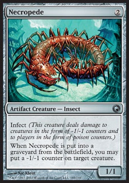 Necropede⁣ - Scars of Mirrodin⁣ (Uncommon)⁣ [185]