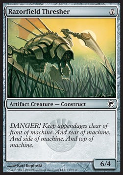 Razorfield Thresher⁣ - Scars of Mirrodin⁣ (Common)⁣ [197]
