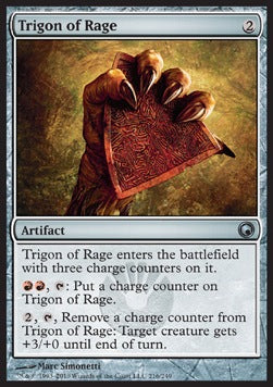 Trigon of Rage⁣ - Scars of Mirrodin⁣ (Uncommon)⁣ [216]