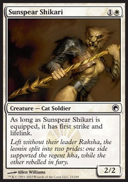 Sunspear Shikari⁣ - Scars of Mirrodin⁣ (Common)⁣ [23]