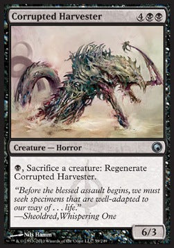 Corrupted Harvester⁣ - Scars of Mirrodin⁣ (Uncommon)⁣ [59]