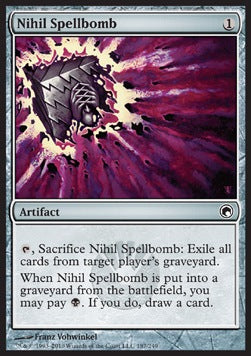 Nihil Spellbomb⁣ - Scars of Mirrodin⁣ (Common)⁣ [187]