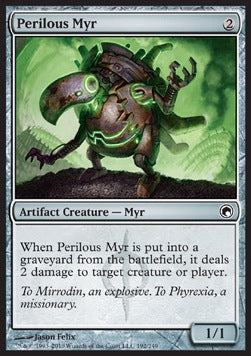 Perilous Myr⁣ - Scars of Mirrodin⁣ (Common)⁣ [192]