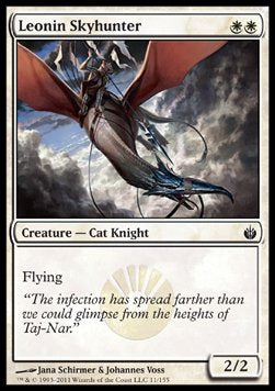Leonin Skyhunter⁣ - Mirrodin Besieged⁣ (Common)⁣ [11]