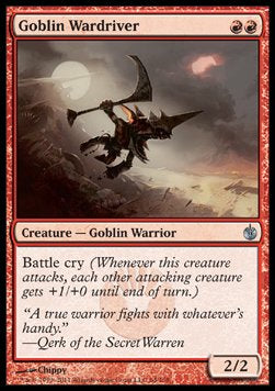 Goblin Wardriver - Mirrodin Besieged (Uncommon) [MBS-64]