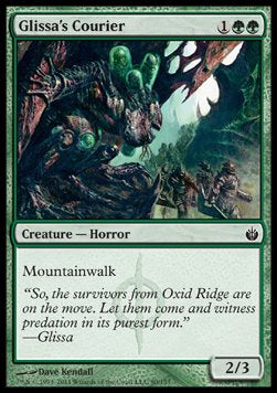 Glissa's Courier⁣ - Mirrodin Besieged⁣ (Common)⁣ [80]