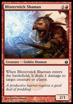Blisterstick Shaman⁣ - Mirrodin Besieged⁣ (Common)⁣ [58]