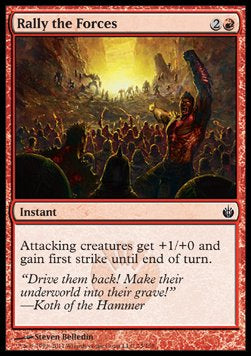 Rally the Forces⁣ - Mirrodin Besieged⁣ (Common)⁣ [73]