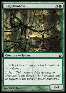 Blightwidow⁣ - Mirrodin Besieged⁣ (Common)⁣ [77]