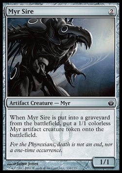 Myr Sire⁣ - Mirrodin Besieged⁣ (Common)⁣ [116]