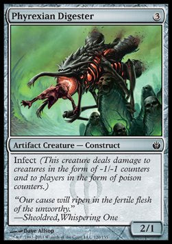 Phyrexian Digester⁣ - Mirrodin Besieged⁣ (Common)⁣ [120]