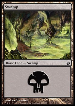 Swamp (V.1)⁣ - Mirrodin Besieged⁣ (Land)⁣ [150]