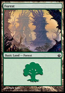 Forest (V.1)⁣ - Mirrodin Besieged⁣ (Land)⁣ [154]